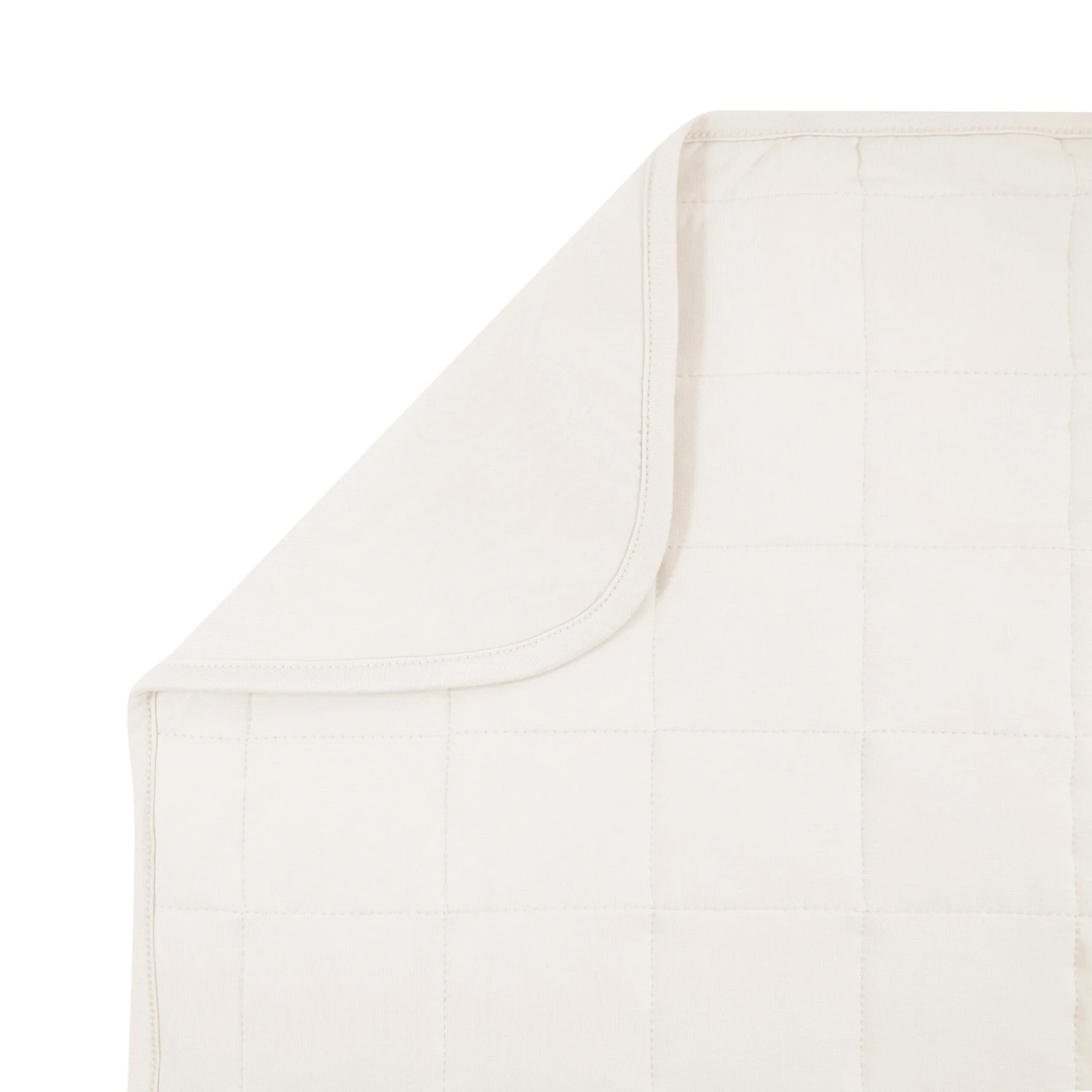 Adult Quilted Blanket In Oat 1.0 2 Adult Quilted Blanket In Oat 1.0 - Image 2