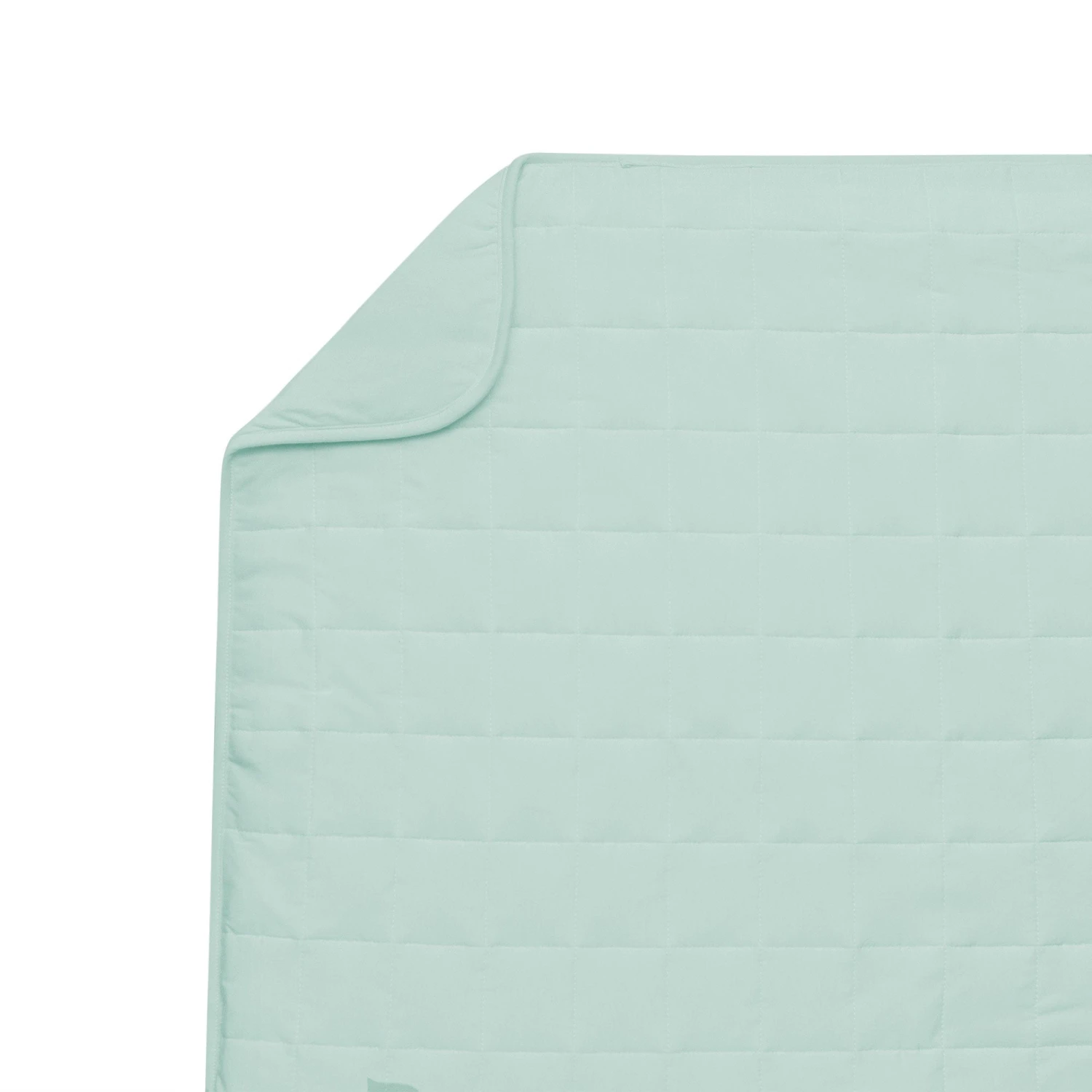 Adult Quilted Blanket In Sage 1.0 2 Adult Quilted Blanket In Sage 1.0 - Image 2
