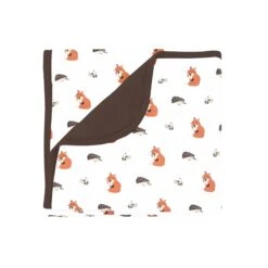 Baby Blanket In Sienna Woodland