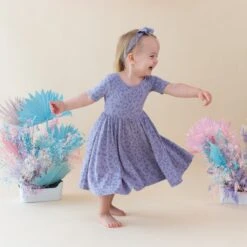 Bow In Taro Leopard -Kyte baby Store kyte baby baby bows bow in taro leopard 32330299768943