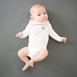 Bib In Blush -Kyte baby Store kyte baby bib blush bib in blush 14583726735471