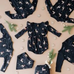 Bib In Midnight Deer 6 Bib In Midnight Deer -Kyte baby Store kyte baby bib midnight deer bib in midnight deer 32701780951151