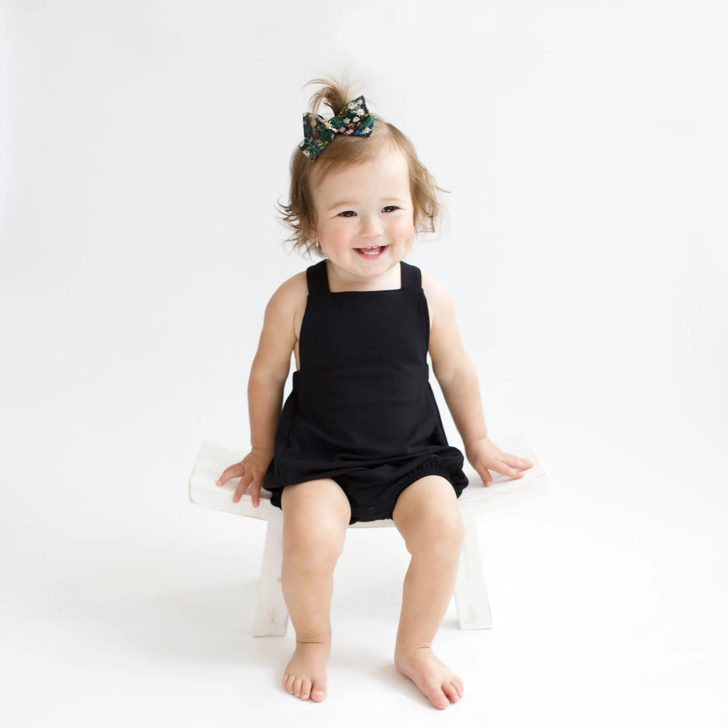 Bamboo Jersey Bubble Overall In Midnight 4 Bamboo Jersey Bubble Overall In Midnight - Image 4