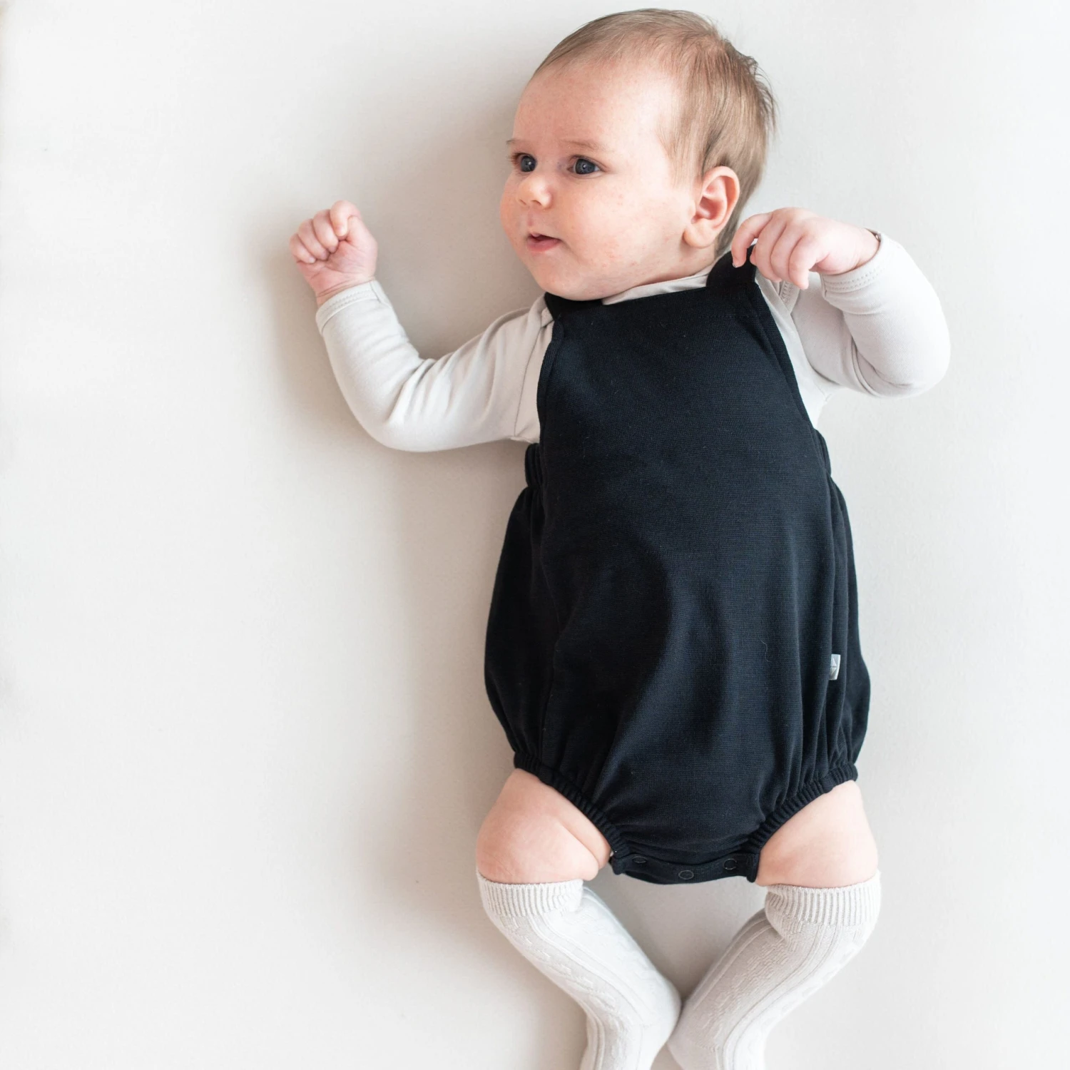Bamboo Jersey Bubble Overall In Midnight 1 Bamboo Jersey Bubble Overall In Midnight