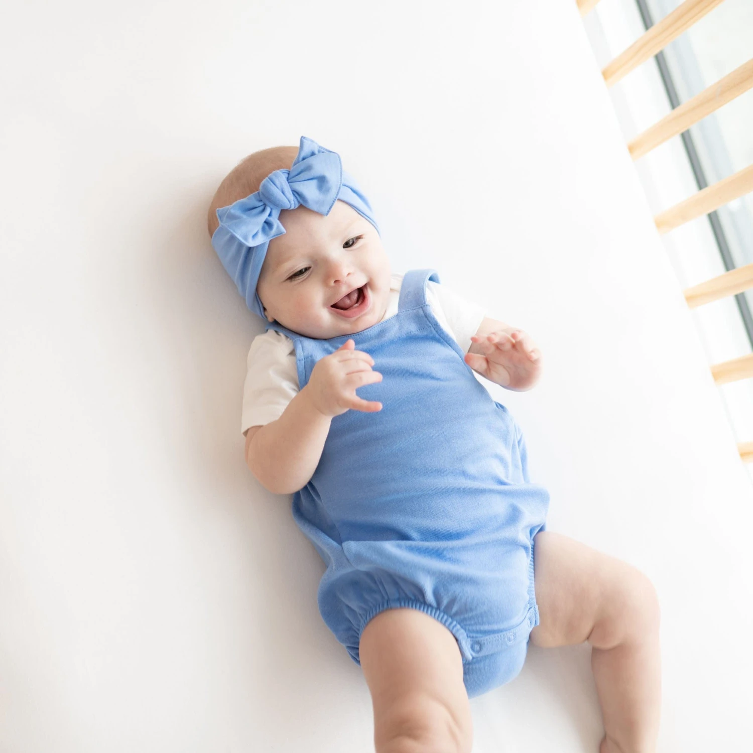 Bamboo Jersey Bubble Overall In Periwinkle 4 Bamboo Jersey Bubble Overall In Periwinkle - Image 4