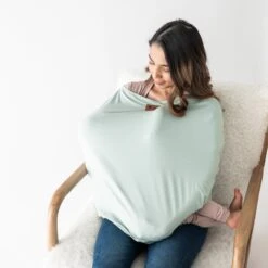 Car Seat Cover In Sage -Kyte baby Store kyte baby car seat cover sage car seat cover in sage 30604521767023