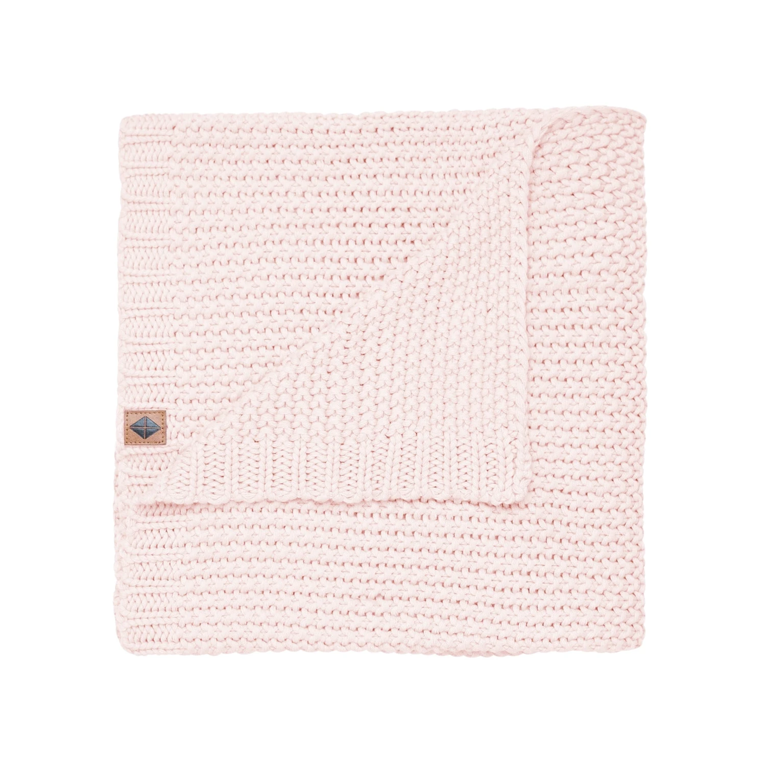 Chunky Knit Baby Blanket In Blush 1 Chunky Knit Baby Blanket In Blush