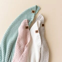 Chunky Knit Baby Blanket In Sage -Kyte baby Store kyte baby chunky knit baby blanket sage infant chunky knit baby blanket in sage 32751810838639