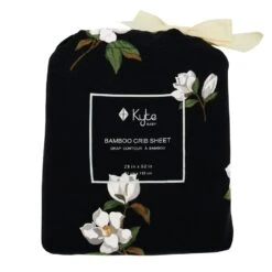 Crib Sheet In Big Midnight Magnolia 5 Crib Sheet In Big Midnight Magnolia -Kyte baby Store kyte baby crib sheet crib sheet big midnight magnolia crib sheet in big midnight magnolia 31774573330543