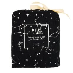 Crib Sheet In Midnight Constellation -Kyte baby Store kyte baby crib sheet crib sheet midnight constellations crib sheet in midnight constellations 31709798006895