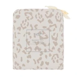 Crib Sheet In Oat Leopard -Kyte baby Store kyte baby crib sheet crib sheet oat leopard crib sheet in oat leopard 32326352306287