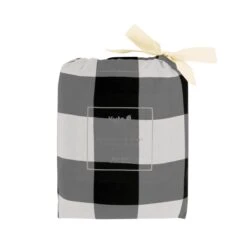 Crib Sheet In Midnight Plaid -Kyte baby Store kyte baby crib sheet midnight plaid crib sheet crib sheet in midnight plaid 32575552487535