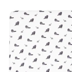 Crib Sheet In Raccoon -Kyte baby Store kyte baby crib sheet raccoon crib sheet crib sheet in raccoon 32715314593903