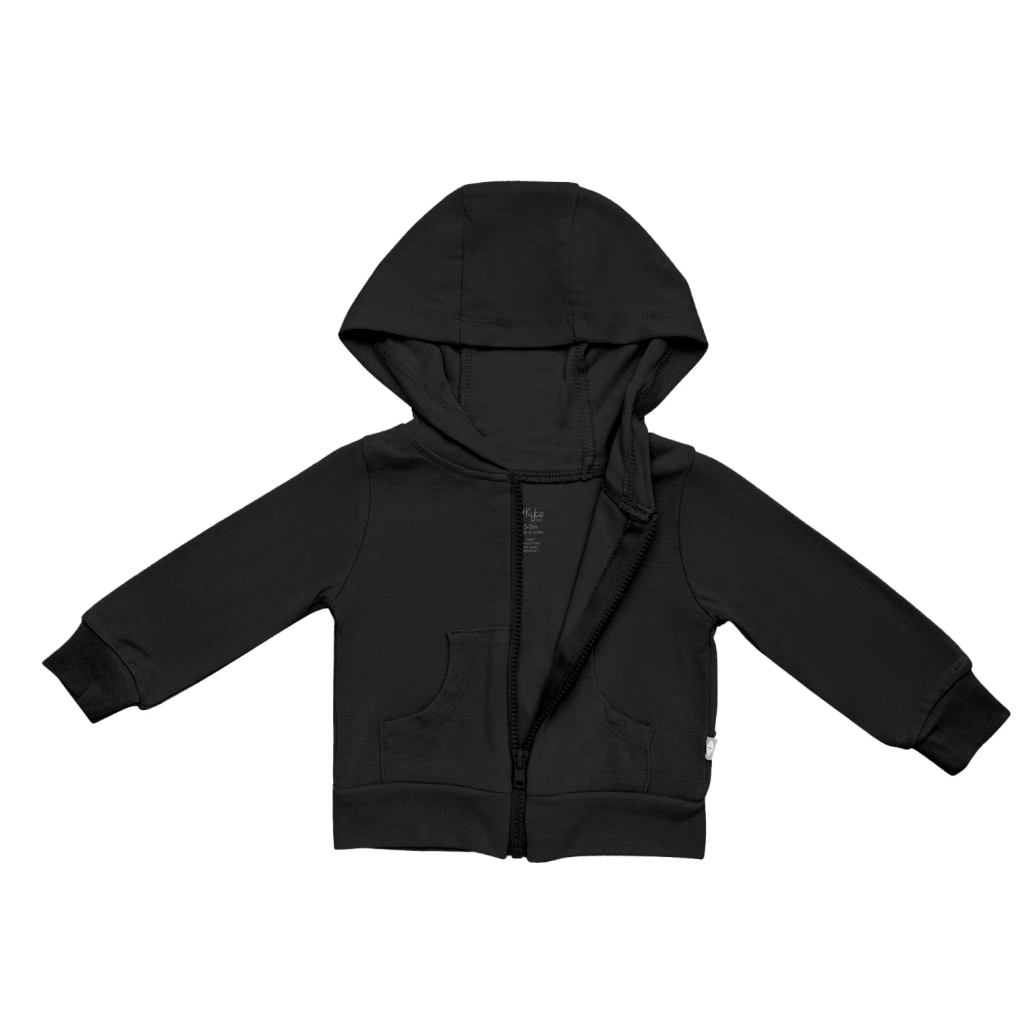 Bamboo Jersey Hooded Jacket In Midnight 3 Bamboo Jersey Hooded Jacket In Midnight - Image 3