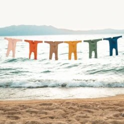 Zippered Romper In Tahoe -Kyte baby Store kyte baby layette zippered romper in tahoe 31420214476911