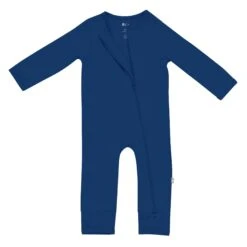 Zippered Romper In Tahoe -Kyte baby Store kyte baby layette zippered romper in tahoe 31420426256495