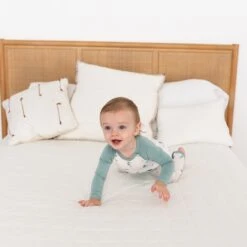 Longall In Blue Heron -Kyte baby Store kyte baby long alls longall in blue heron 32715447369839