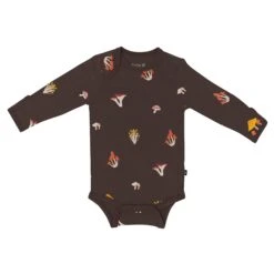 Long Sleeve Bodysuit In Fungi