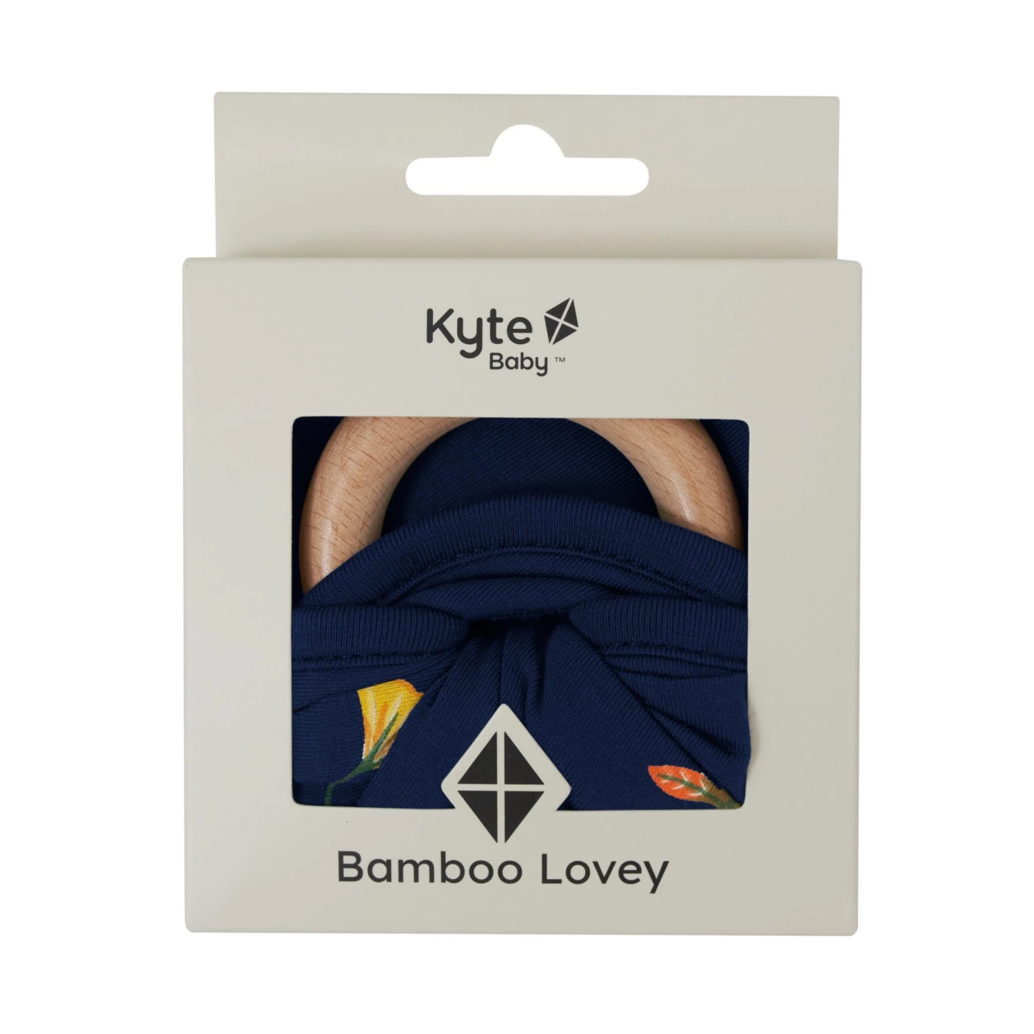 Lovey In Foliage With Removable Teething Ring 1 Lovey In Foliage With Removable Teething Ring