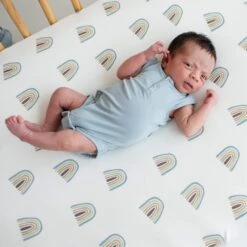 Sleeveless Bodysuit In Fog -Kyte baby Store kyte baby short sleeve bodysuits sleeveless bodysuit in fog 29850560823407