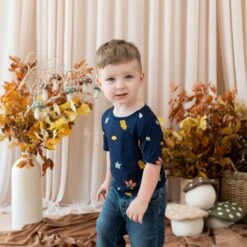 Toddler Crew Neck Tee In Foliage