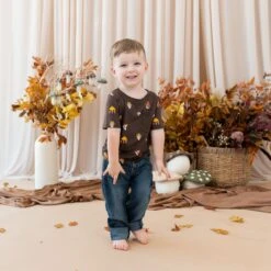 Toddler Crew Neck Tee In Fungi