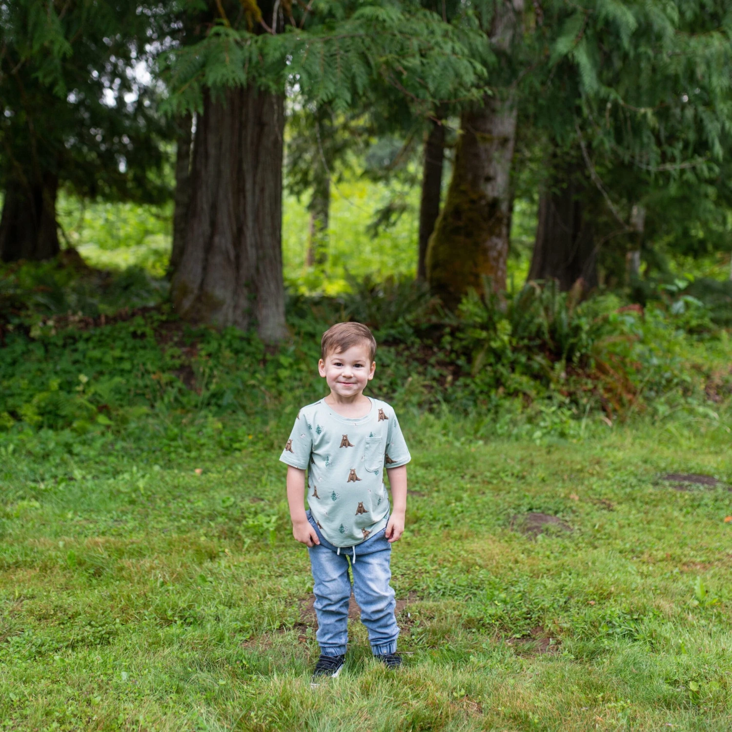 Toddler Crew Neck Tee In Trail 5 Toddler Crew Neck Tee In Trail - Image 5