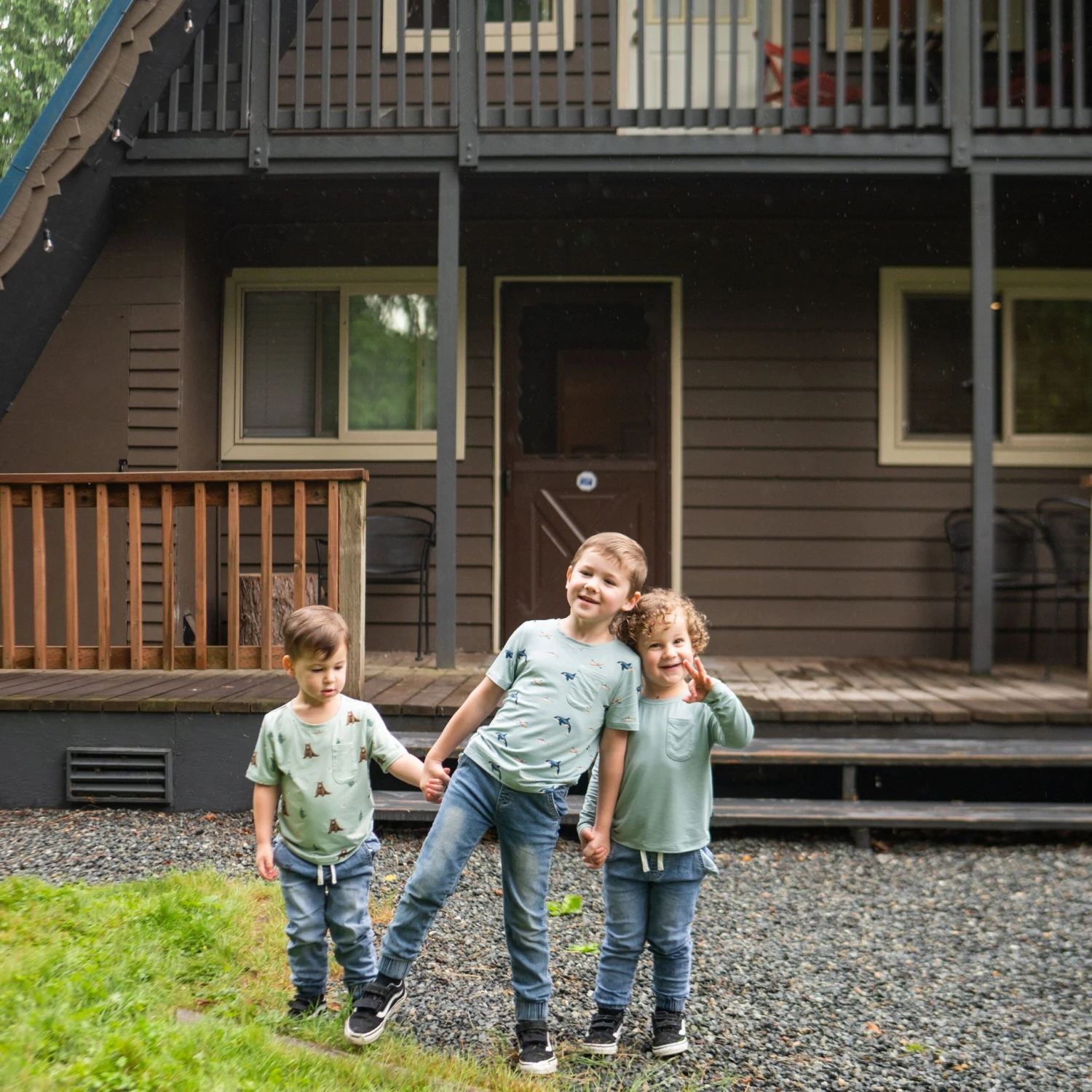 Toddler Crew Neck Tee In Trail 6 Toddler Crew Neck Tee In Trail - Image 6