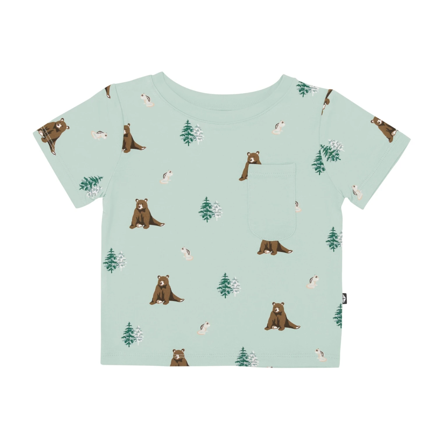 Toddler Crew Neck Tee In Trail 2 Toddler Crew Neck Tee In Trail - Image 2