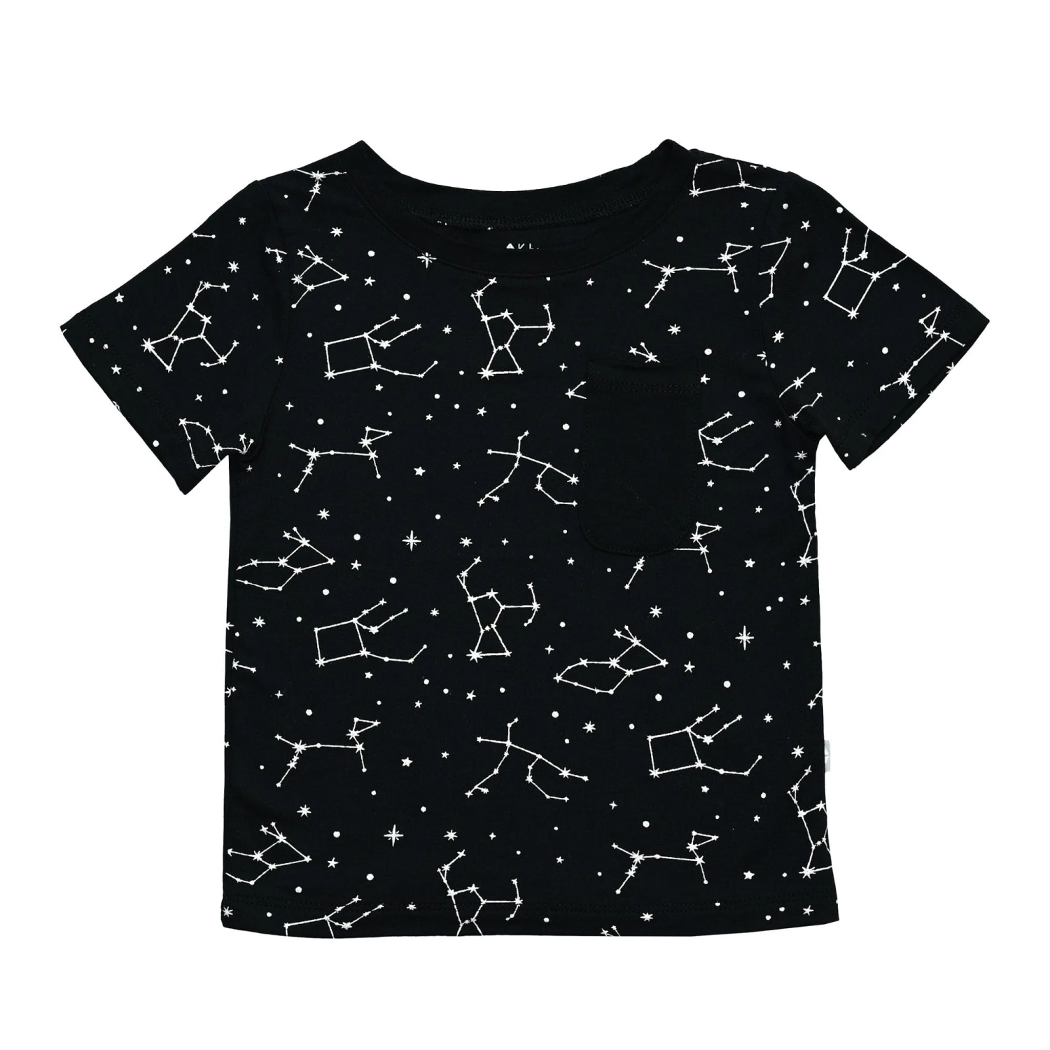 Toddler Crew Neck Tee In Midnight Constellation 1 Toddler Crew Neck Tee In Midnight Constellation