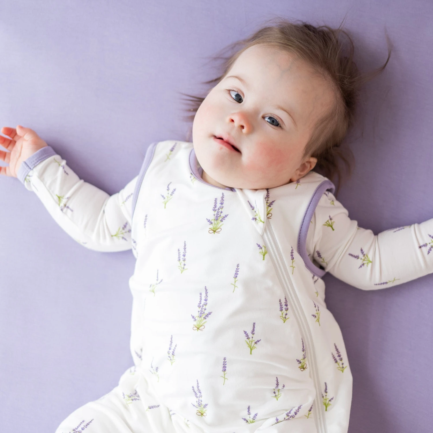 Sleep Bag In Lavender 0.5 2 Sleep Bag In Lavender 0.5 - Image 2