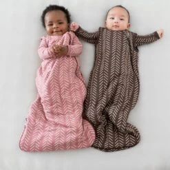Sleep Bag In Dusty Rose Herringbone 1.0 8 Sleep Bag In Dusty Rose Herringbone 1.0 -Kyte baby Store kyte baby sleep bag 1 0 tog sleep bag in dusty rose herringbone 1 0 32730032570479