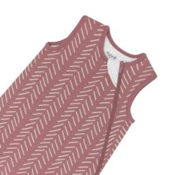 Sleep Bag In Dusty Rose Herringbone 2.5 -Kyte baby Store kyte baby sleep bag 2 5 tog sleep bag in dusty rose herringbone 2 5 32730033061999