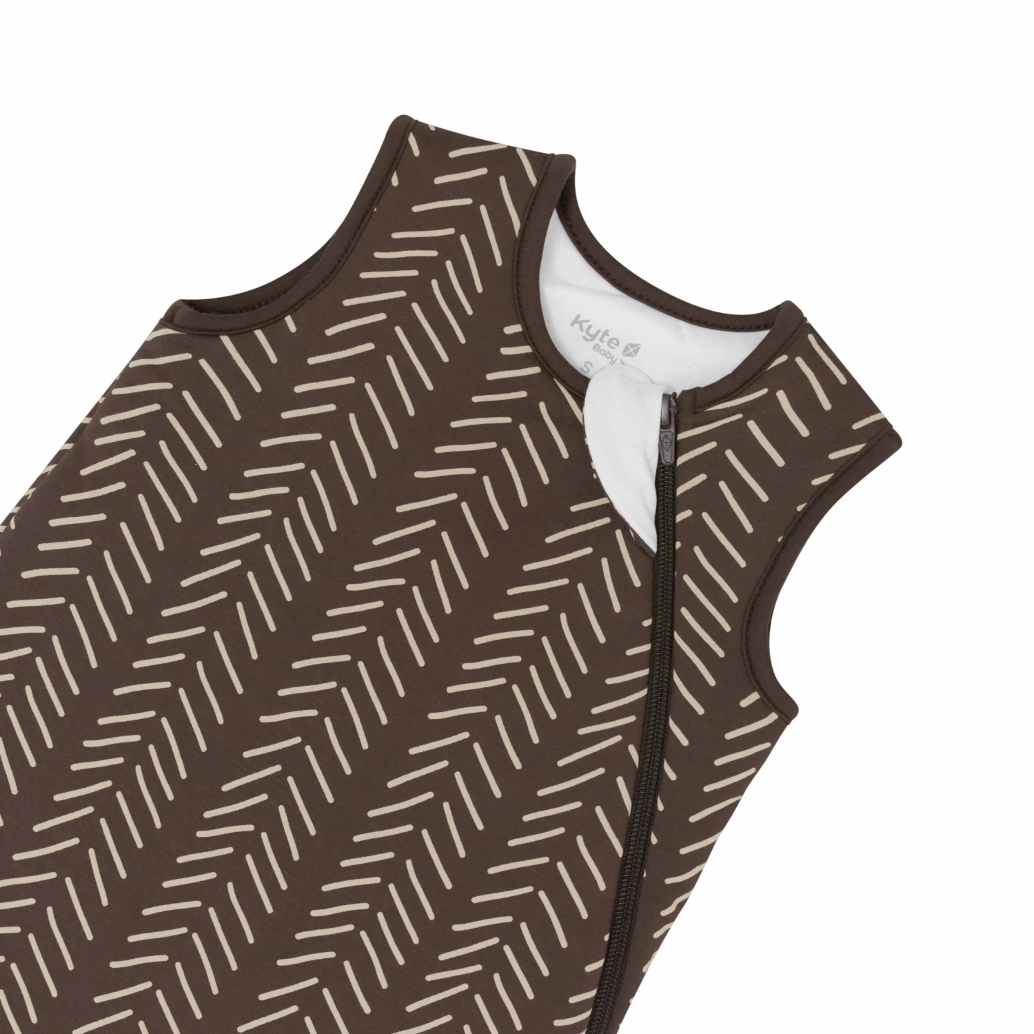 Sleep Bag In Espresso Herringbone 2.5 4 Sleep Bag In Espresso Herringbone 2.5 - Image 4