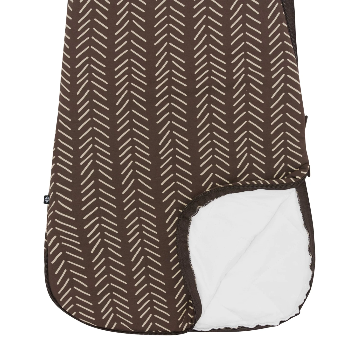 Sleep Bag In Espresso Herringbone 2.5 5 Sleep Bag In Espresso Herringbone 2.5 - Image 5