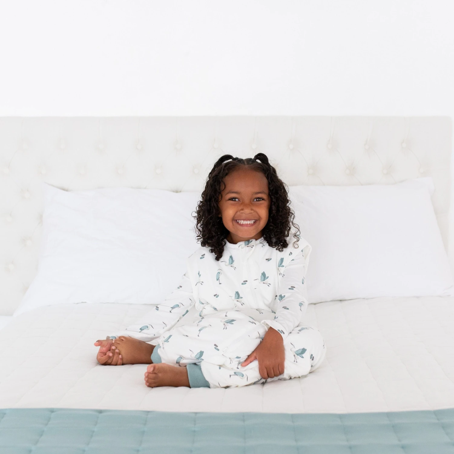 Sleep Bag Walker In Blue Heron 1.0 2 Sleep Bag Walker In Blue Heron 1.0 - Image 2