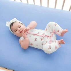 Sleeveless Romper In Butterfly -Kyte baby Store kyte baby sleeveless snap romper sleeveless romper in butterfly 31993066356847