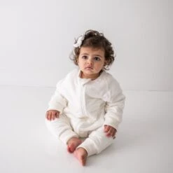 Slumber Suit In Cloud -Kyte baby Store kyte baby slumber suit slumber suit in cloud 31727732621423
