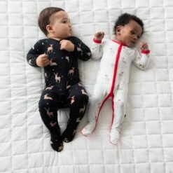 Footie In Cloud Deer 8 Footie In Cloud Deer -Kyte baby Store kyte baby snap footies footie in cloud deer 32701807231087