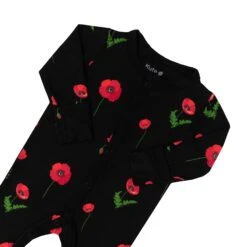 Footie In Midnight Poppies 9 Footie In Midnight Poppies -Kyte baby Store kyte baby snap footies footie in midnight poppies 32531763495023