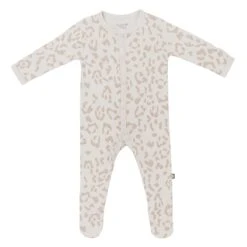 Footie In Oat Leopard