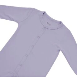 Footie In Taro -Kyte baby Store kyte baby snap footies footie in taro 31089876664431