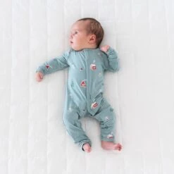 Romper In Alpine Village -Kyte baby Store kyte baby snap romper romper in alpine village 32669134553199