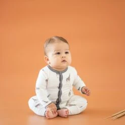 Romper In Giraffe -Kyte baby Store kyte baby snap romper romper in giraffe 31295304990831