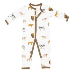 Romper In Moo 5 Romper In Moo -Kyte baby Store kyte baby snap romper romper in moo 31480737595503