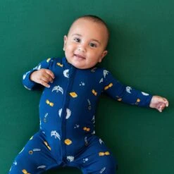 Romper In Ravenclaw™ -Kyte baby Store kyte baby snap romper romper in ravenclaw 32475951988847