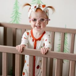 Romper In Strawberry 8 Romper In Strawberry -Kyte baby Store kyte baby snap romper romper in strawberry 31859515228271