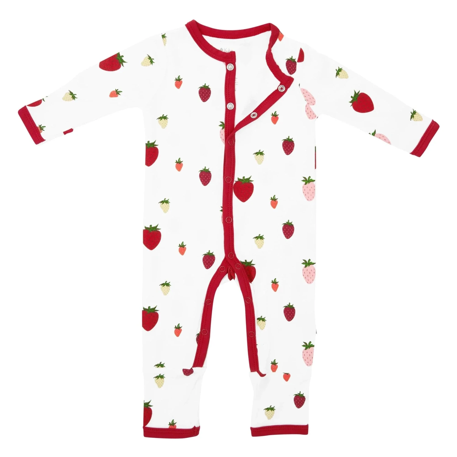 Romper In Strawberry 4 Romper In Strawberry - Image 4