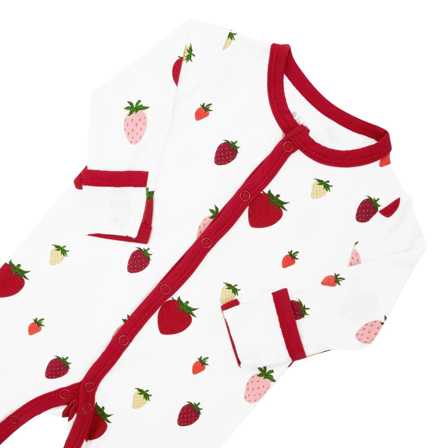 Romper In Strawberry 5 Romper In Strawberry - Image 5