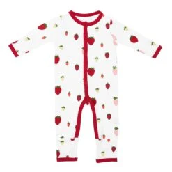 Romper In Strawberry